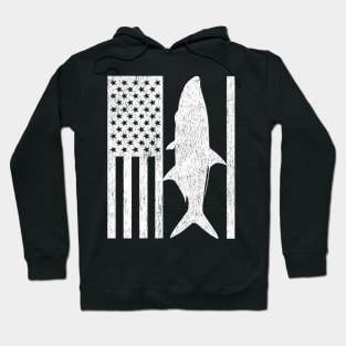 Tarpon Fishing American Flag Tarpon Fisher Hoodie